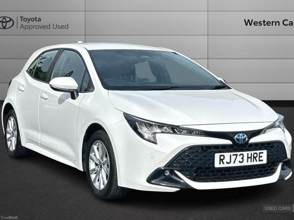 Toyota Corolla Hatchback, Petrol Hybrid, 2023, White