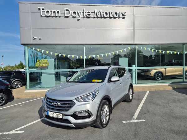Hyundai Santa Fe SUV, Diesel, 2017, Silver
