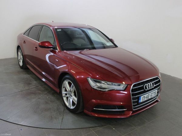Audi A6 Saloon, Diesel, 2017, Red