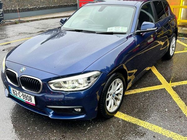 BMW 1-Series Hatchback, Petrol, 2016, Blue