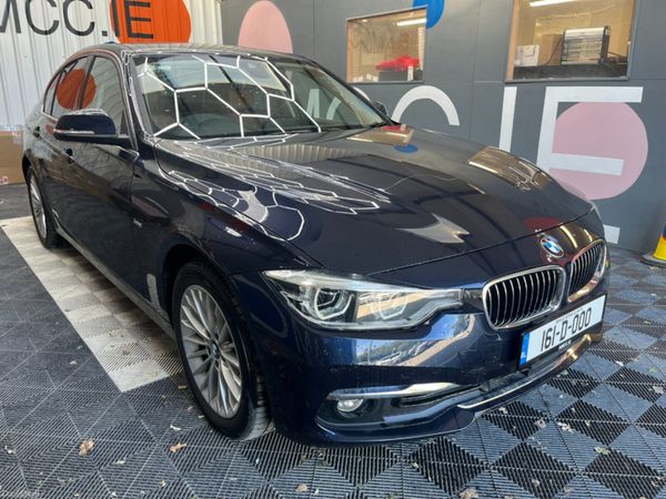 BMW 3-Series Saloon, Diesel, 2016, Blue