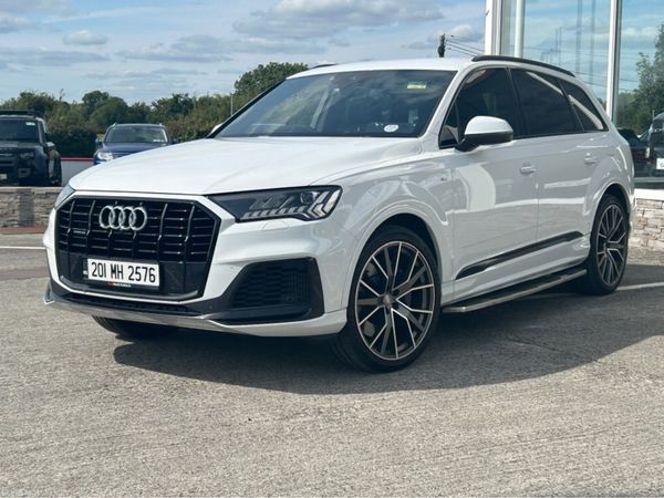 Audi Q7 Estate, Petrol Plug-in Hybrid, 2020, White