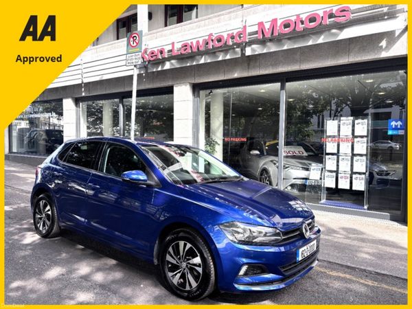 Volkswagen Polo Hatchback, Petrol, 2018, Blue