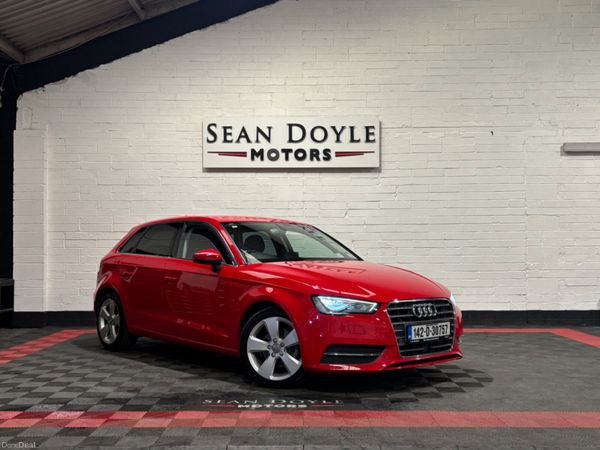 Audi A3 Hatchback, Petrol, 2014, Red
