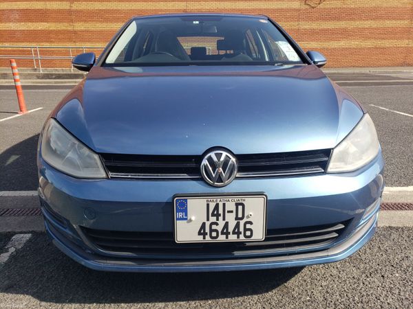 Volkswagen Golf Hatchback, Petrol, 2014, Blue