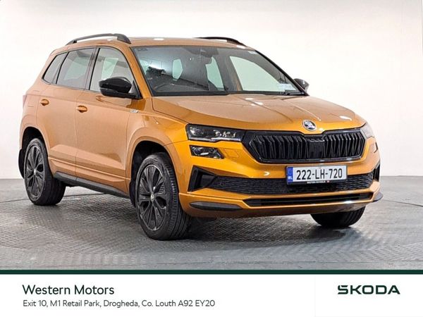Skoda Karoq SUV, Diesel, 2022, Orange