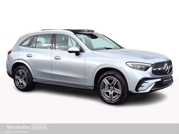 Mercedes-Benz GLC SUV, Diesel Plug-in Hybrid, 2023, Silver