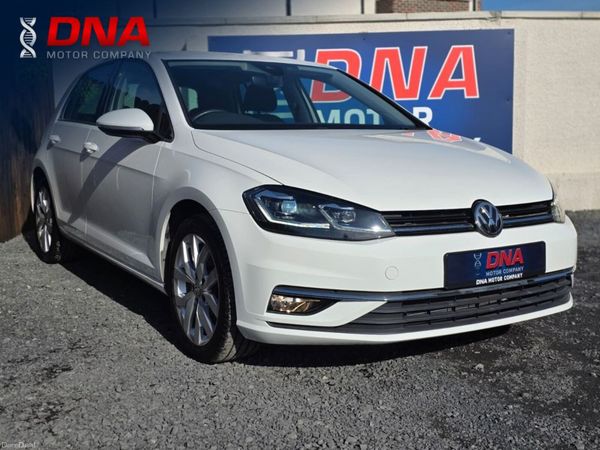Volkswagen Golf Hatchback, Petrol, 2018, White