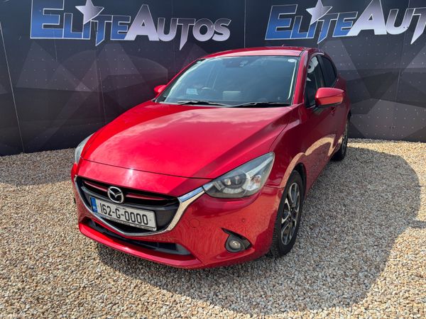 Mazda Demio Hatchback, Diesel, 2016, Red