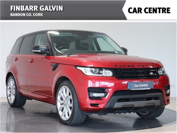 Land Rover Range Rover Sport SUV, Diesel, 2018, Red