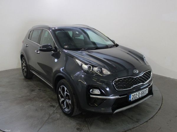 Kia Sportage SUV, Diesel Hybrid, 2020, Grey