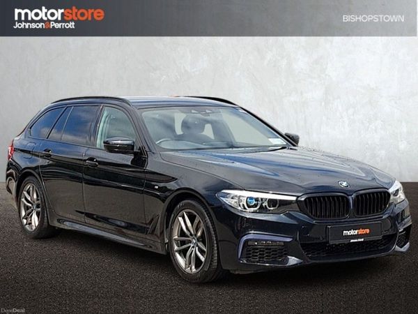 BMW 5-Series Estate, Diesel, 2019, Black