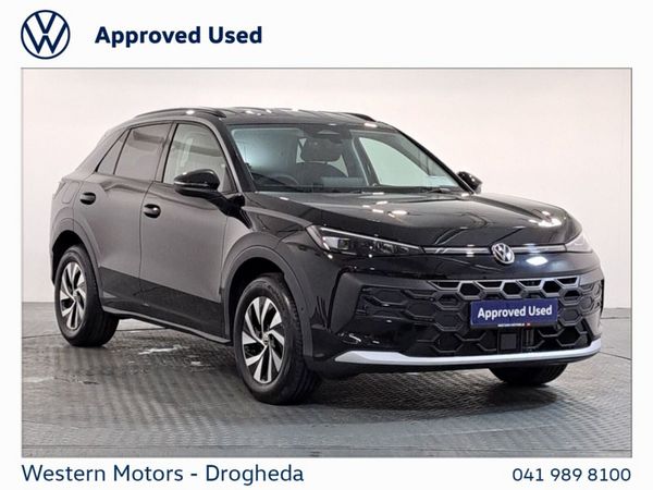Volkswagen T-Roc SUV, Petrol, 2026, Black