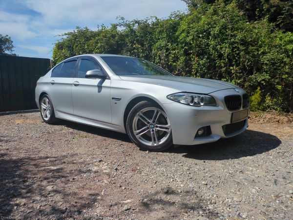 BMW 5-Series Saloon, Diesel, 2014, Silver