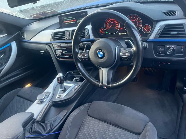 BMW 3-Series Saloon, Petrol Plug-in Hybrid, 2017, Blue