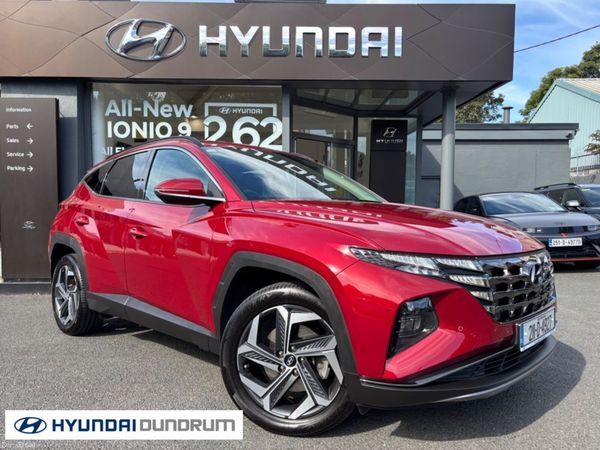 Hyundai Tucson MPV, Petrol Hybrid, 2021, Red