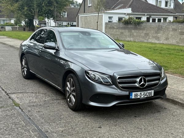 Mercedes-Benz E-Class Saloon, Petrol Plug-in Hybrid, 2018, Grey