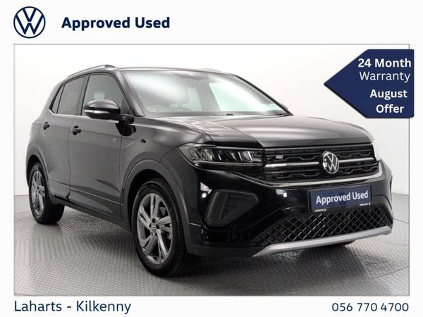 Volkswagen T-Cross SUV, Petrol, 2024, Black