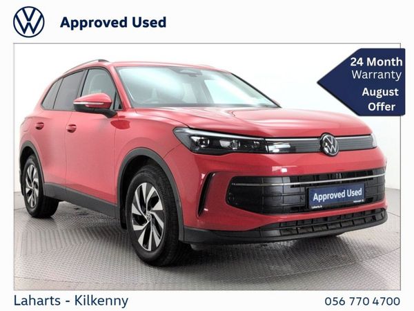 Volkswagen Tiguan SUV, Diesel, 2024, Red