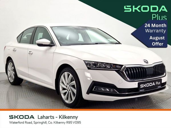 Skoda Octavia Saloon, Petrol, 2023, White