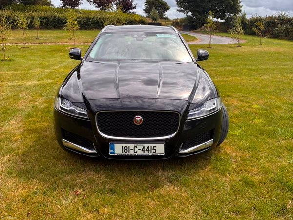 Jaguar XF Estate, Diesel, 2018, Black