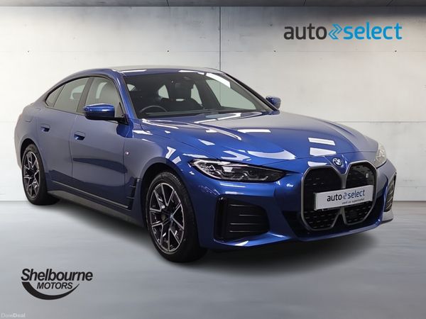 BMW i4 Coupe, Electric, 2023, Blue