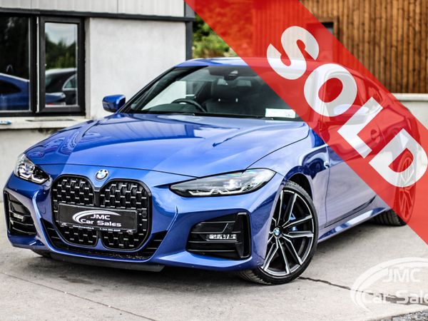 BMW 4-Series Coupe, Diesel, 2022, Blue