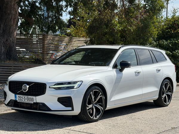 Volvo V60 Estate, Petrol Plug-in Hybrid, 2022, White