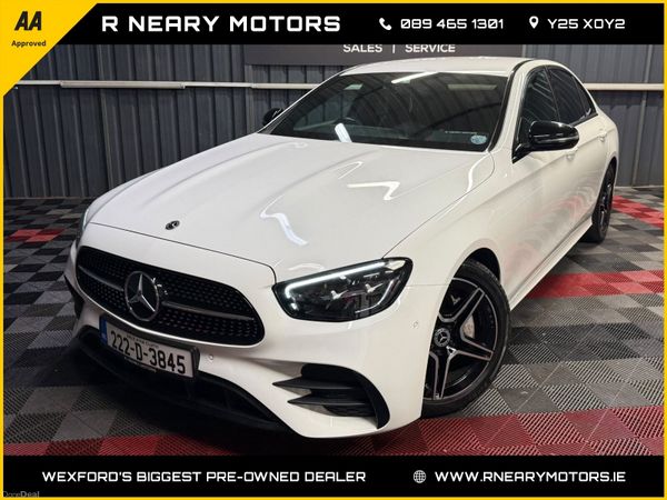 Mercedes-Benz E-Class Saloon, Diesel Hybrid, 2022, White
