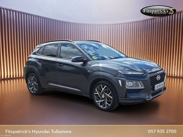 Hyundai KONA MPV, Petrol Hybrid, 2020, Grey