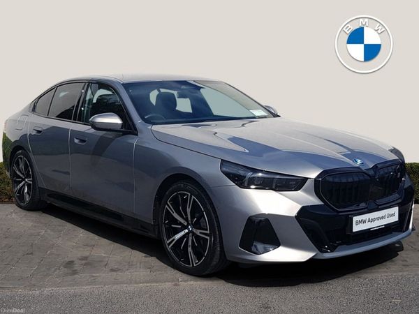BMW 5-Series Saloon, Electric, 2026, Grey