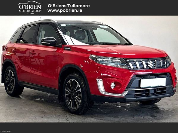 Suzuki Vitara SUV, Petrol Hybrid, 2024, Red
