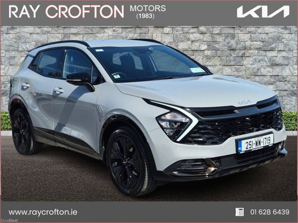 Kia Sportage SUV, Petrol Plug-in Hybrid, 2025, Grey