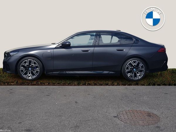 BMW 5-Series Saloon, Petrol Plug-in Hybrid, 2024, Grey