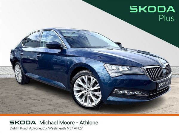 Skoda Superb Saloon, Diesel, 2021, Blue