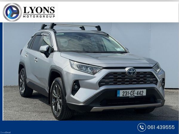 Toyota RAV4 SUV, Petrol Hybrid, 2023, Grey