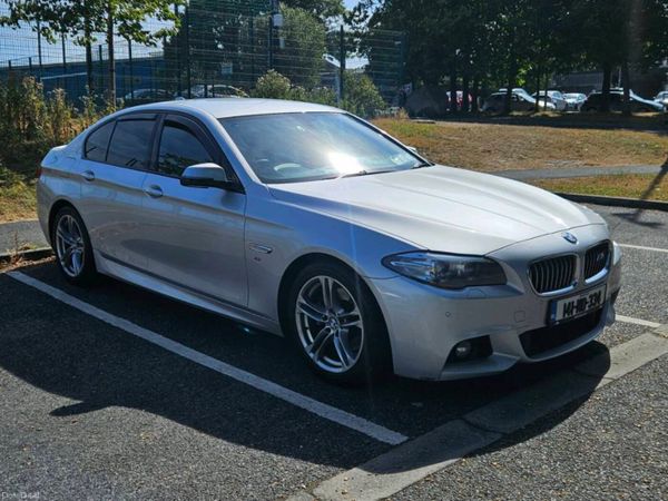 BMW 5-Series Saloon, Diesel, 2014, Silver