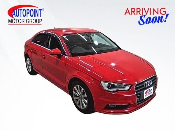 Audi A3 Saloon, Petrol, 2014, Red
