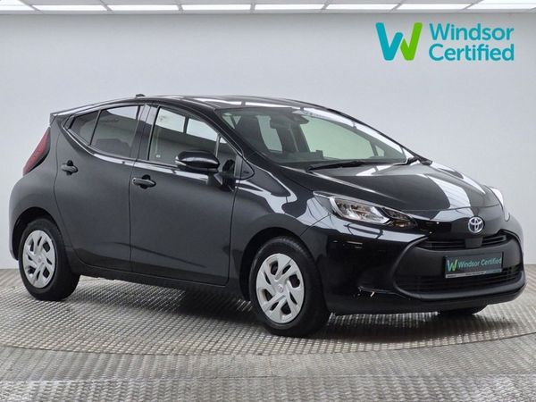 Toyota Aqua Hatchback, Petrol Hybrid, 2022, Black