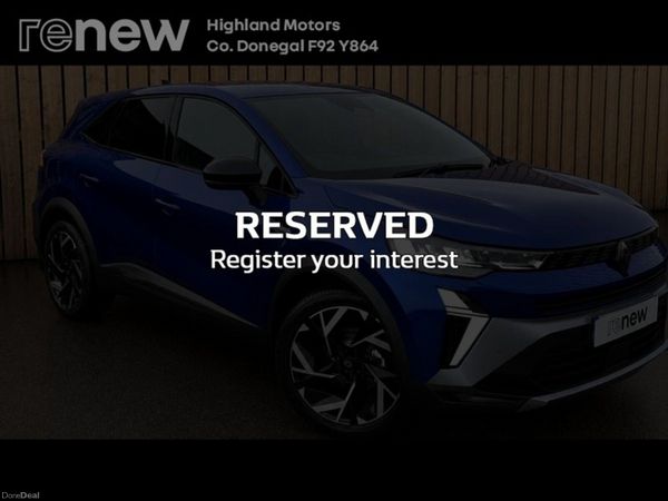 Renault Symbioz Hatchback, Petrol Hybrid, 2026, Blue
