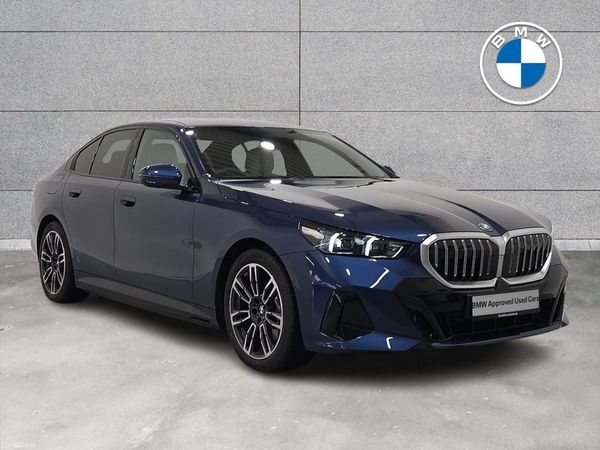 BMW 5-Series Saloon, Petrol Plug-in Hybrid, 2026, Blue