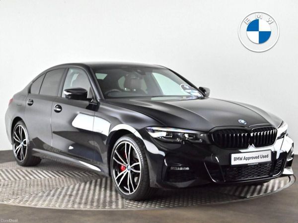BMW 3-Series Saloon, Petrol Plug-in Hybrid, 2022, Black