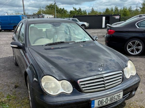 Mercedes-Benz C-Class Saloon, Petrol, 2006, Black