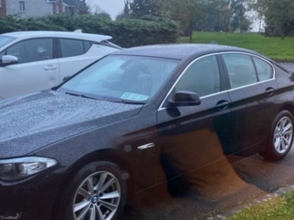 BMW 5-Series Saloon, Diesel, 2012, Black
