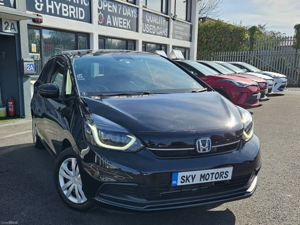 Honda Fit Hatchback, Petrol Hybrid, 2023, Black