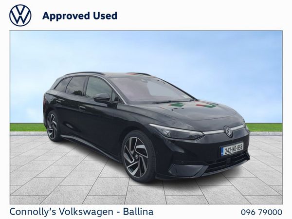 Volkswagen ID.7 Estate, Electric, 2024, Black