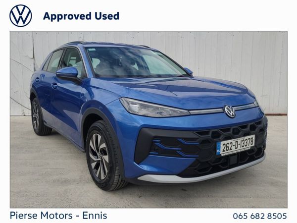 Volkswagen T-Roc SUV, Petrol, 2026, Blue