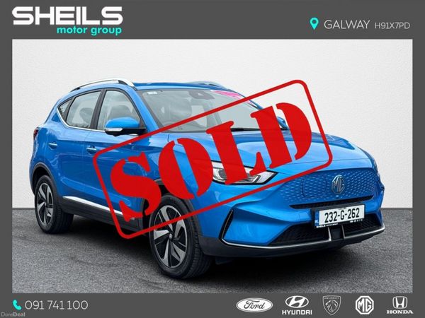 MG ZS Hatchback, Electric, 2023, Blue