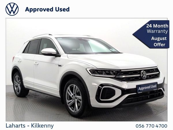 Volkswagen T-Roc SUV, Petrol, 2023, White