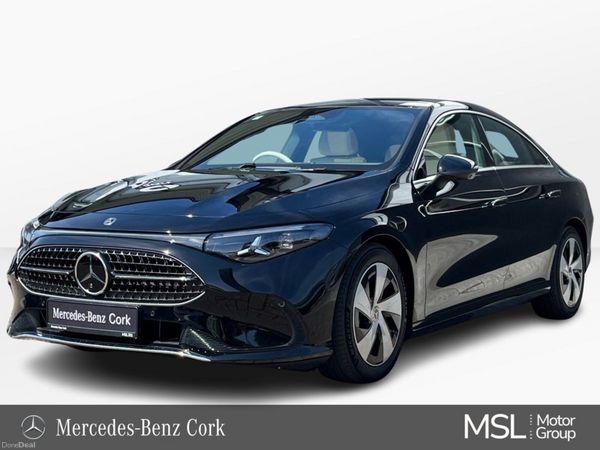 Mercedes-Benz CLA Saloon, Petrol Hybrid, 2026, Black